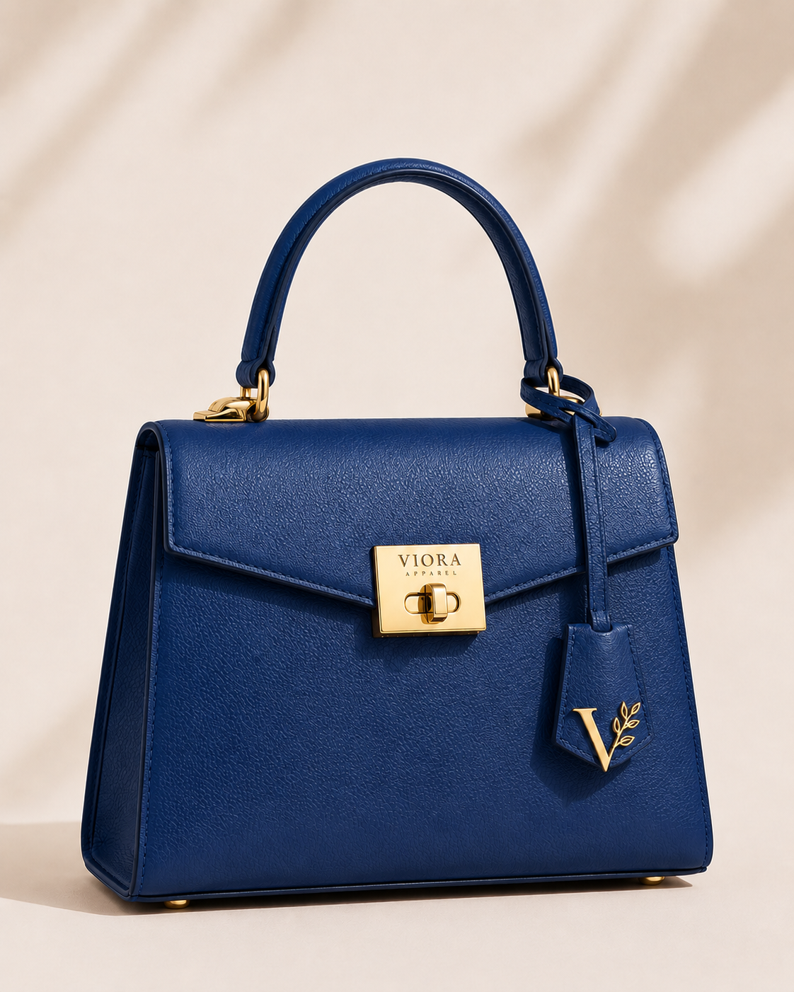 Blue handbag