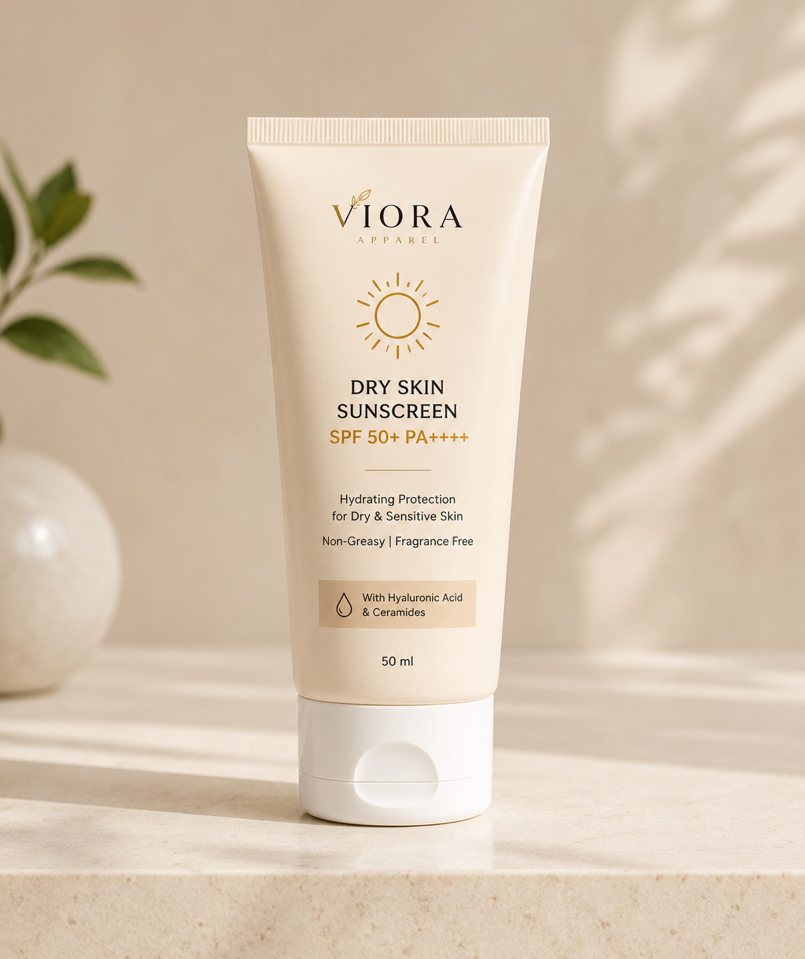 Sunscreen for dry skin