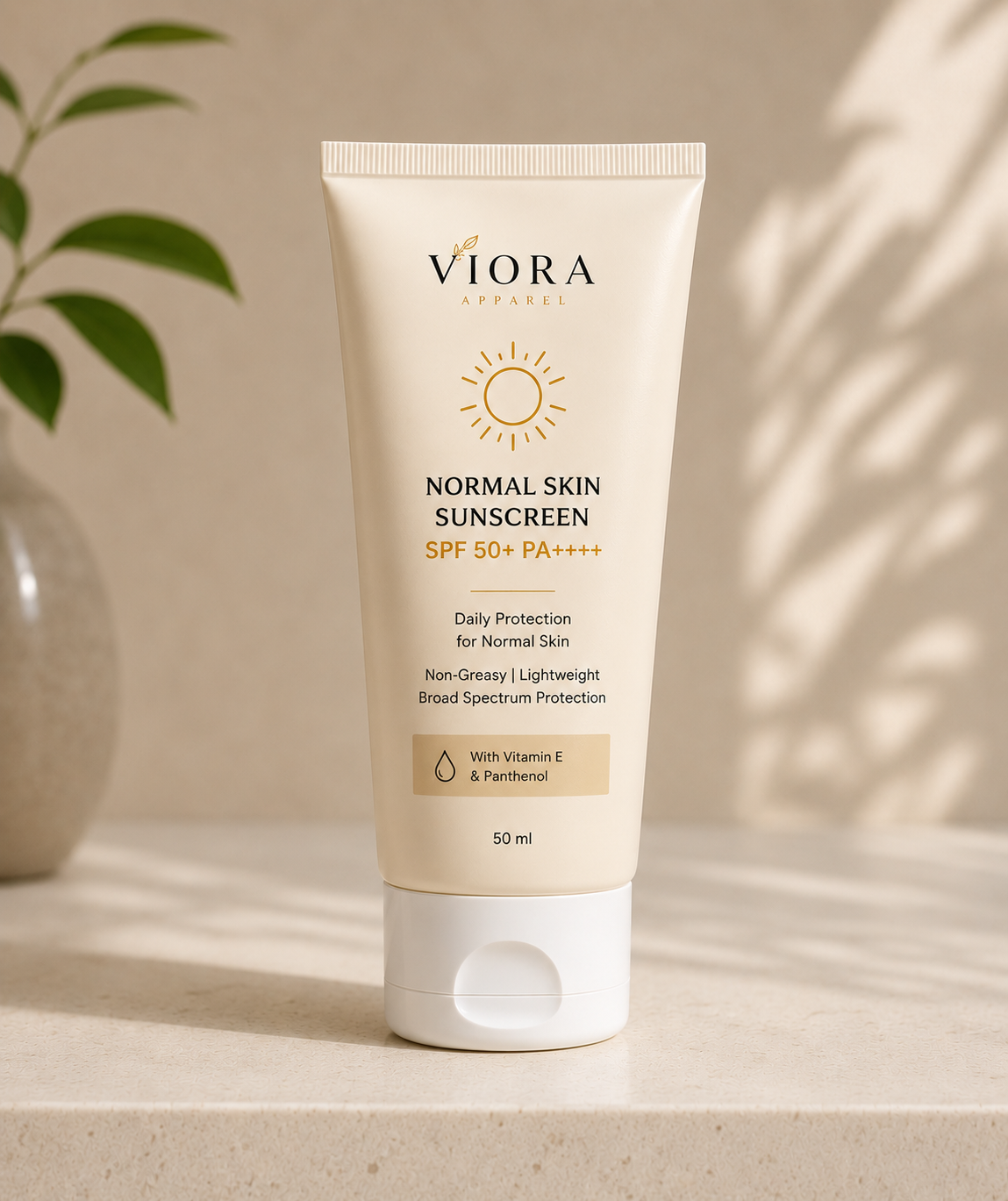 Sunscreen for normal skin